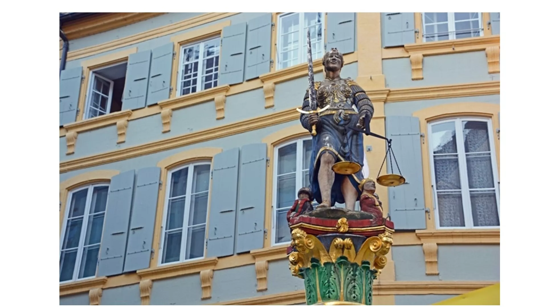 Fontaine de la Justice, Neuchâtel