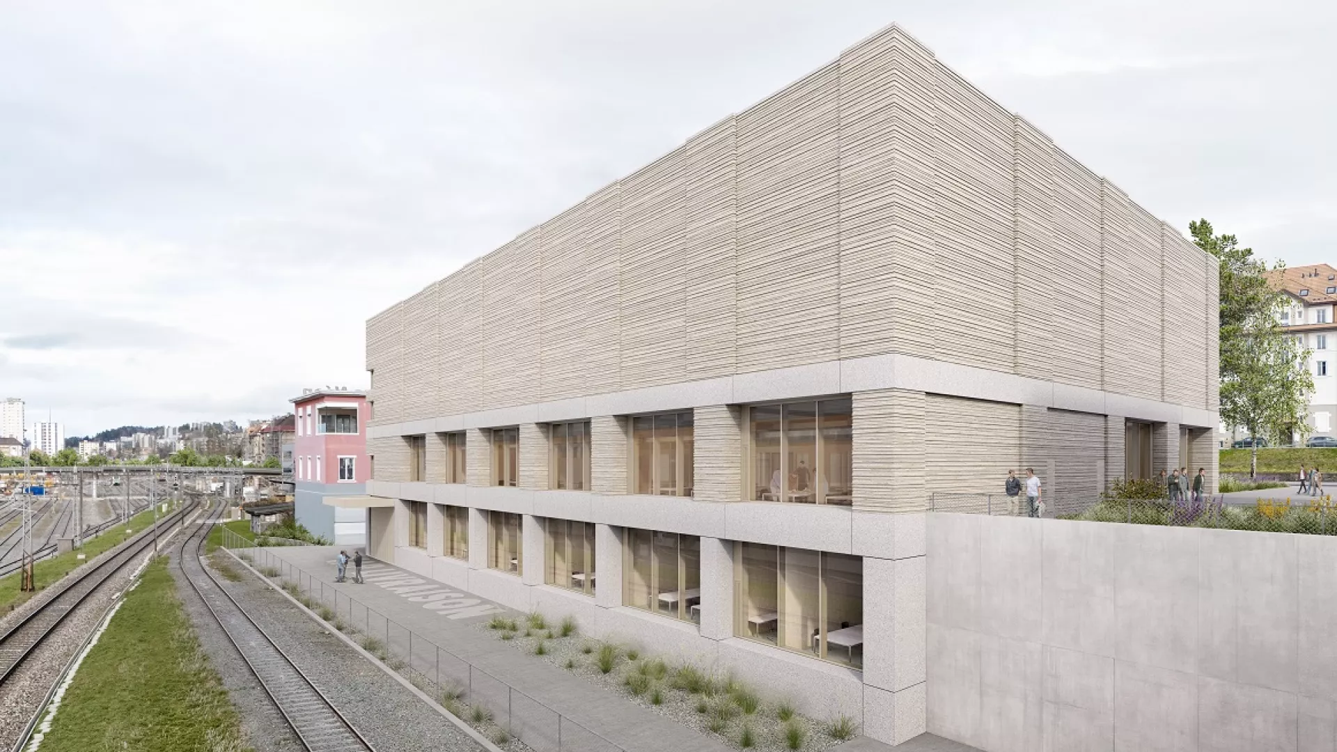 Vue 3D du bâtiment du CAP