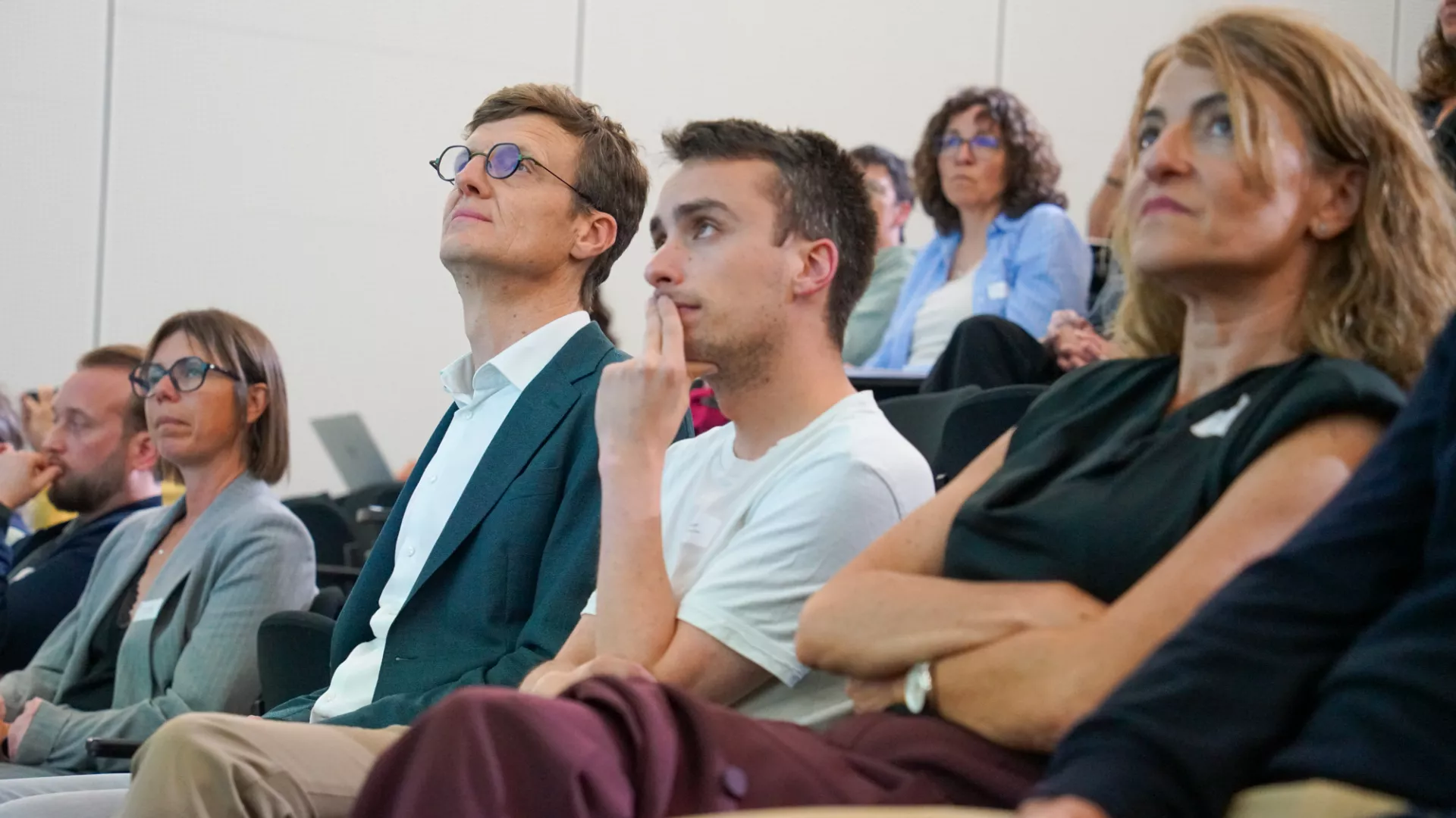 S. Coubès, F. Mairy, E. Blant et S. Borrello (de gauche à droite)