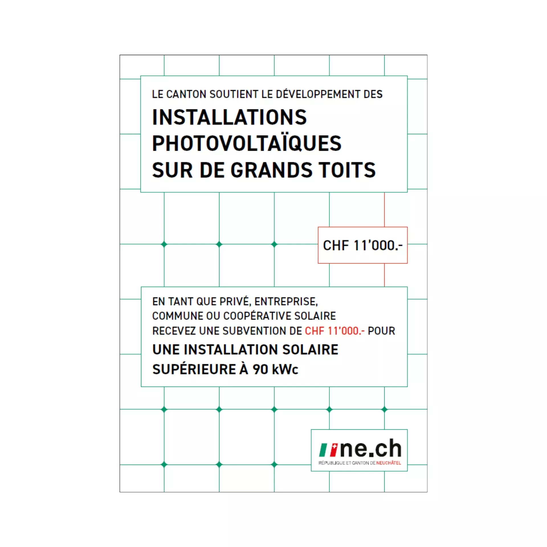 Image du flyer du programme PVGT